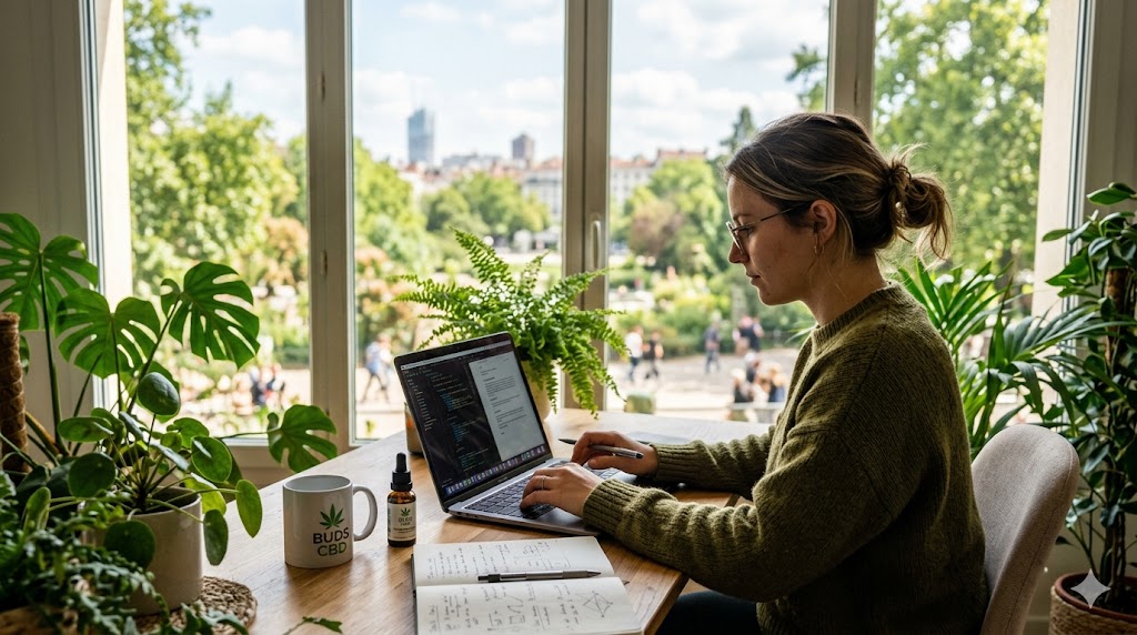 CBD concentration au travail