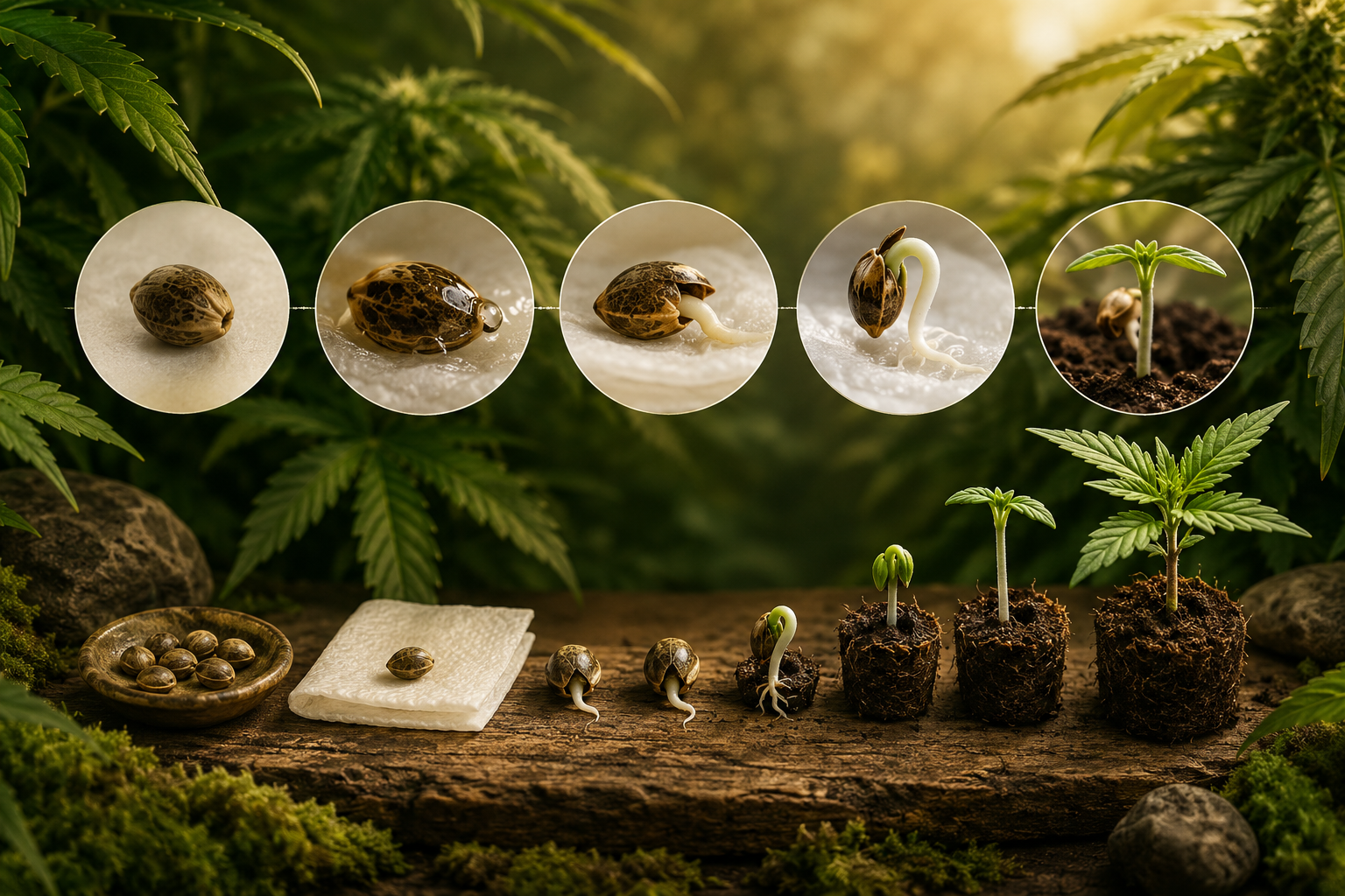 Méthode faire germer graines cannabis